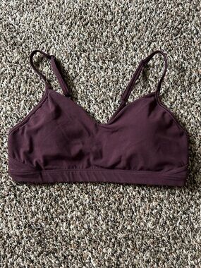 Athleta Bralette in Deep Plum